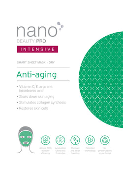 Nano Beauty Pro: Mască de față cu Nanofibre cu efect intensiv Anti-Aging
