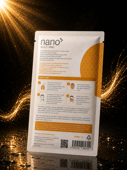 Nano Beauty Pro: Mască de față cu Nanofibre cu efect de luminozitate