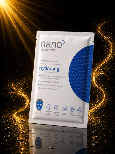 Nano Beauty Pro: Mască de față cu Nanofibre pentru hidratarea tenului
